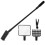 1Set Aquariumschoonmaakset Plastic Krabber En Borstel Tool Kit 7