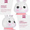 Creatieve Bunny Munt Bewaarpot Voor Kinderkamer 4