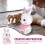 Creatieve Bunny Munt Bewaarpot Voor Kinderkamer 5
