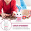 Creatieve Bunny Munt Bewaarpot Voor Kinderkamer 6
