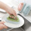 2X Handle Bath Brush Tile Brush Kitchen Decontamination Brush Pot Sponge Cleaning Brush 4