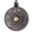 4Pcs Ceiling Fan Pull Chain Set Sun & Moon Pattern Pull Chains Extension Copper Beaded  Fan Pull Chain with Ornament 4
