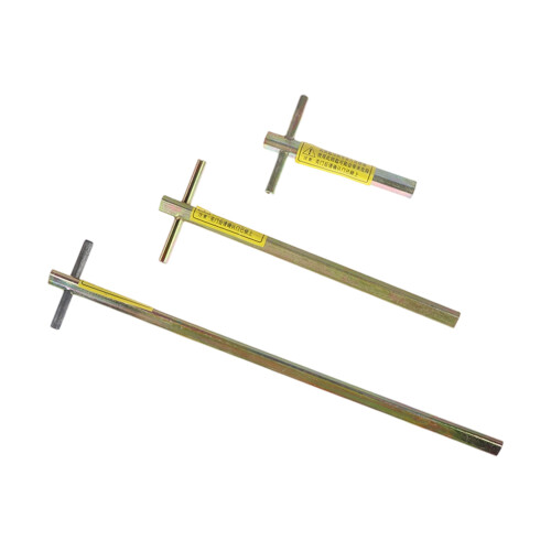 Steel Elevator Triangular Key With Extended Design- 100mm 1