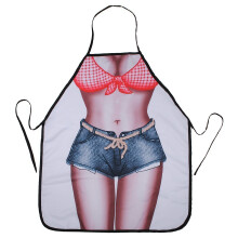 Bikini & Shorts Sexy Kitchen Apron Funny Cooking Aprons for Women Ladies Girlfriend Christmas Gifts