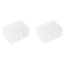 48 Pcs Square Transparent Plastic Packing Box Candy Box Jewelry Box Party Gift Birthday Gift Box