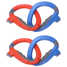 4 Pcs/Pack Home One Trip Grips Shopping Grocery Bag Holder Handle Carrier Lock Kitchen Tool:Multicolor Random