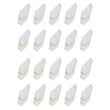 2000 Pcs 4 Inch Plant Tags Garden Nursery Labels Plastic Pot Labels White