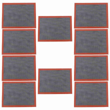 10X Perforated Silicone Baking Mat Non-Stick Baking Oven Sheet Liner for Cookie /Bread/ Macaroon/Biscuits Kitchen Tools