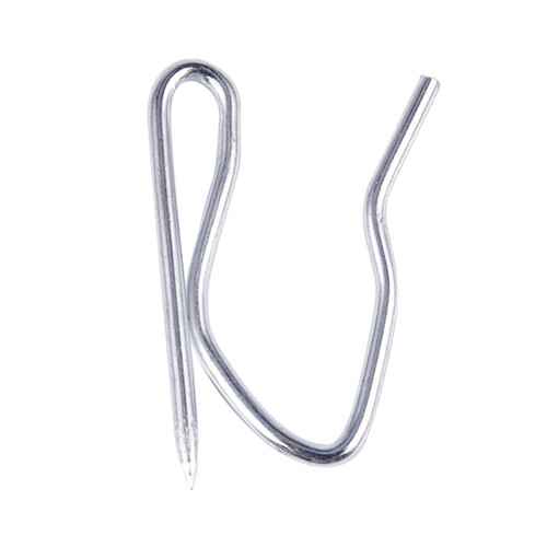 60Pcs Curtain Drapery Pin Hooks - Silvery 1
