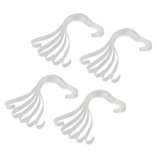 20Pcs Fashion Clear Elastic Plastic Women's Sandals Show Holder Shoe Display Stand Rack