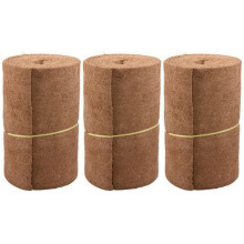 3X Liner Bulk Roll 0.5Mx1M Blumen Topf Mat Kokos Palmen Teppich für Wand Behänge Körbe Garten Bedarf