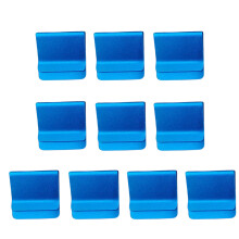 Set van 10 premium golfcapclips van-Koningsblauw