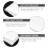 1Huishoudelijk Ventilatie Filter Set Duurzaam Polyester Wit 5