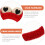 1Set Creatieve Zonnebril En Haarband Voor Beach Party 5