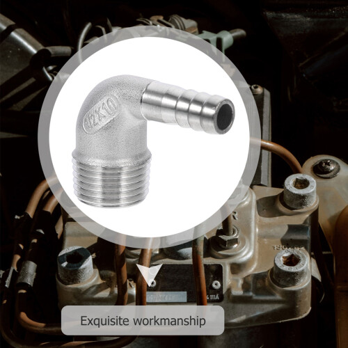 1Rvs Tuinslang Connector 90 Met Anti-Lek Ontwerp 2