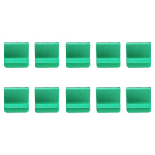 Set van 10 premium golfcapclips van-Smaragdgroen