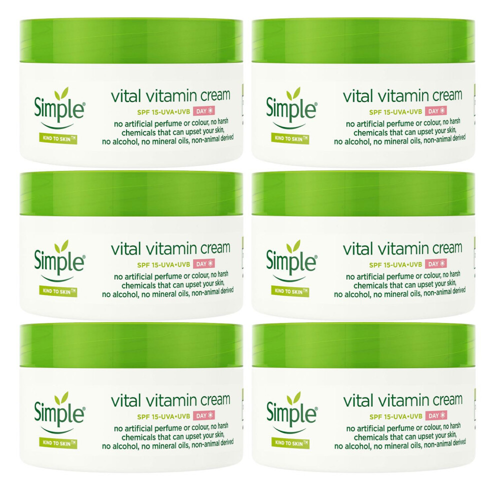 Simple Day Cream Spf15 50Ml 6 Pack