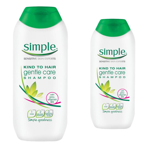 Simple Simple Gentle Care Shampoo 200ml 2 Pack