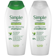 Simple Hair Shampoo & Conditioner Duo 400ml