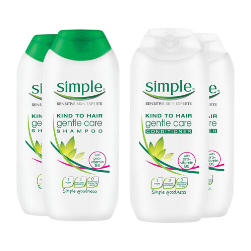 Simple Simple Hair Shampoo & Conditioner 2 Pack