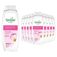 Simple Nourishing Shower Gel 675ml 24 Pack