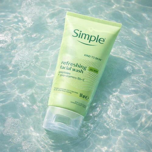 Simple Simple Face Wash + Day Cream + Night Cream Set 1