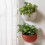 Garden Wall Mounted Flower Pot Handmade Hanging Modern-Black 11
