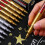 Permanente markeerstift Acrylverfpen-Gemengde kleuren 3