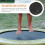 1Trampoline Vervangmat Zwart Multifunctioneel En Stevig PP 8