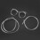 3X Glasses Shape Straw to Drink - Clear 5