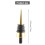 2X Bottle Stopper Classic Bottle Stopper with Threaded Post Wine Stopper Insert Hardware for Wine Turning DIY Project 10