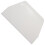 4pcs 19 cm x 12.5cm Flat White Plastic Cake Decorator Dough Pastry Scraper Tool 2