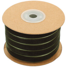 1Roll Groen Polyester Lint Voor DIY Cadeauverpakking En Knutselwerk
