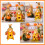 1X Voor Bureau En Plank Herfstdecoratie 4