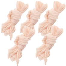 5St Beige Tafellopers Voor Diner- En Buffetdecoratie Thuis