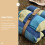 2St Draagbare Bagage Spanbanden, Khaki, Outdoor En 3