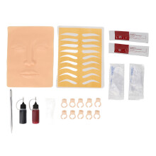 Øvingshud for microblading: Giftfri, dobbeltsidig design, slitesterk og langvarig, flott for trening, for profesjonelle og amatørartister