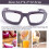Tears Free Onion Chopping Goggles Glasses Eye Protector Kitchen Gadget Tool 3