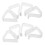 8 Pieces Picnic Clips, Spring Tablecloths Tablecloth Clip, Transparent 1