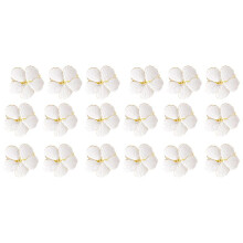 18 Pcs Flower Napkin Buckle Napkin Ring Napkin Ring, Used for Wedding, Festival, Banquet, Daily Party Decoration
