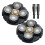 2PCS  Shaver Replacement Heads for  Titanium  Shaver, 2 Cleaning Brush 1