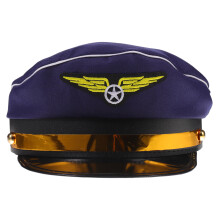 1Flight Attendant Hat Luchtvaart Cosplay Decoratie Accessoire