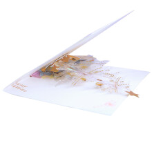 Unieke 3D Kerstkaart Kerstboom Cadeau
