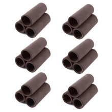 18 Pcs Brown Ceramic Shelters - Shrimp , Breeding Tube, Hiding Cave