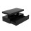 (104cm, Black) Modern LED Coffee Table, 2 Large Pull-Out Storage Drawers, Sofa Side Table 9