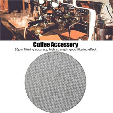 2PC 51mm Puck Screen/Espresso Portafilter Lower Shower Screen/Contact Screen - Stainless Steel