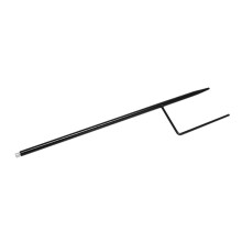 5X Shepherd Hooks Rust Resistant Garden Stake Outdoor Metal Plant Stand Hanger Bird Feeder Pole 120X10X1cm