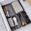 36 Pack Interlocking Drawer Organizer Tray, Multi-Purpose Desk Drawer Tray Organizer for Kitchen Bathroom Bedroom 6
