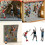 Realistic Rock Climber Figure Model for Architectural- Blue 4