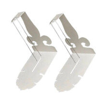 2pack Stable Stainless Steel Plant Stand Heavy Duty-White